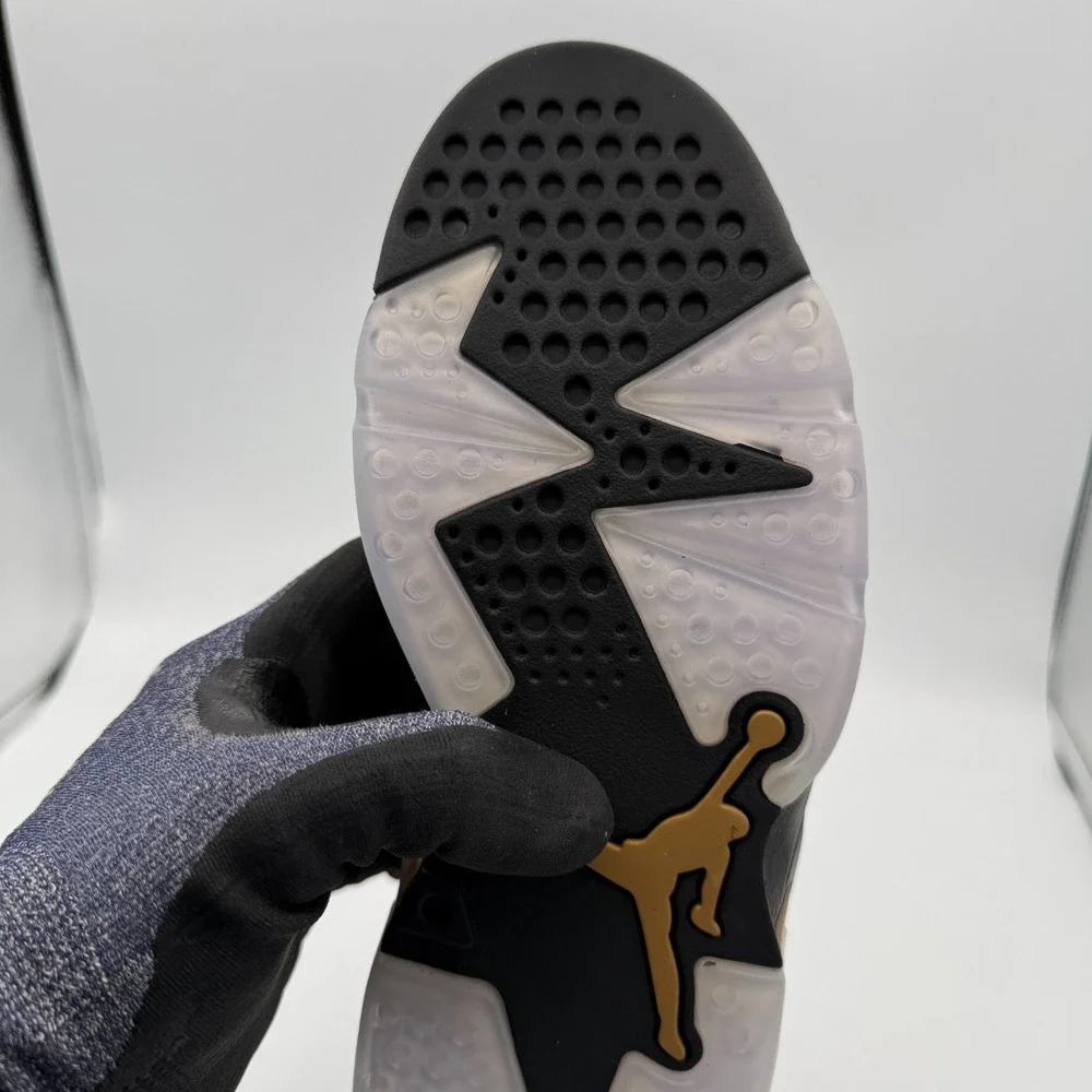 Air Jordan 6‎ Defining Moments Retro CT4954-007 Men's 8 Shoes Black Gold New